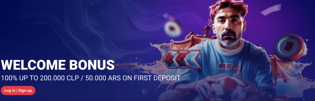 1Redbet Casino Welcome Bonus