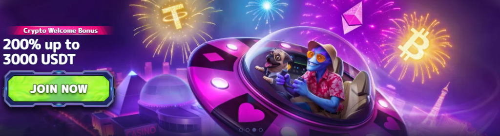 AlfCasino Crypto Bonus