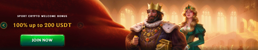 Casinia Crypto Sport Welcome Bonus