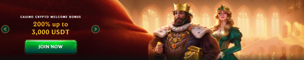 Casinia Crypto Welcome Bonus
