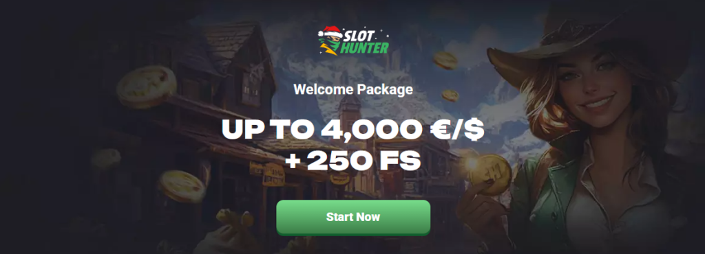 SlotHunter Casino Banner