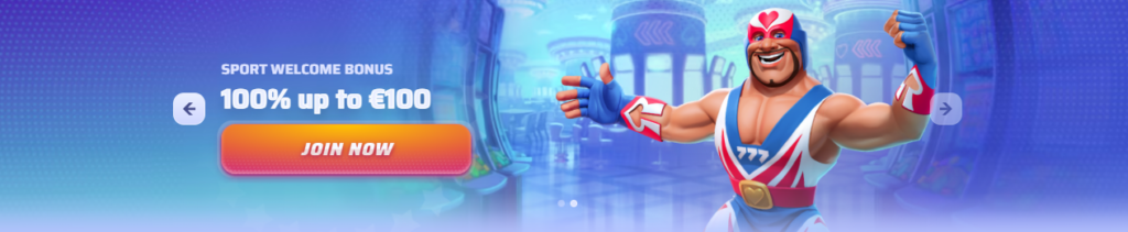 Spinrollz Casino Sport Welcome Bonus