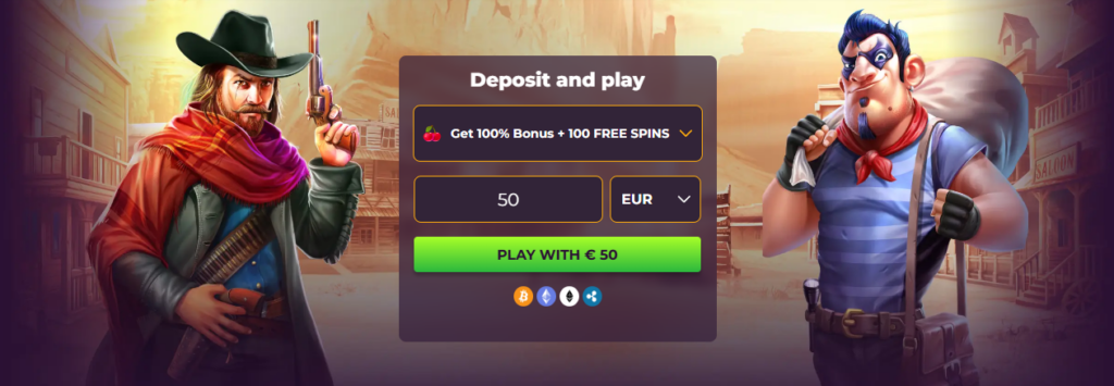 WizeBets Casino Screenshot