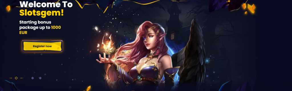 SlotsGem Casino Welcome Bonus