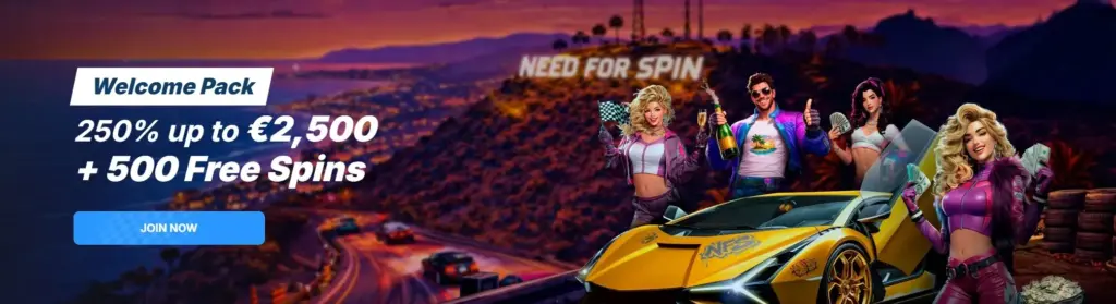 need for spin casino welcome