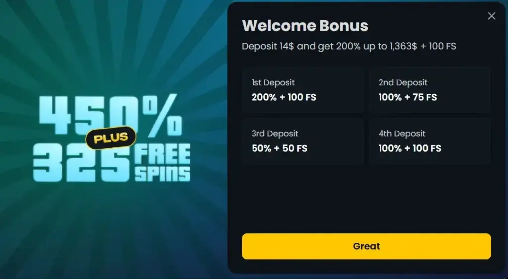 snatch casino welcome