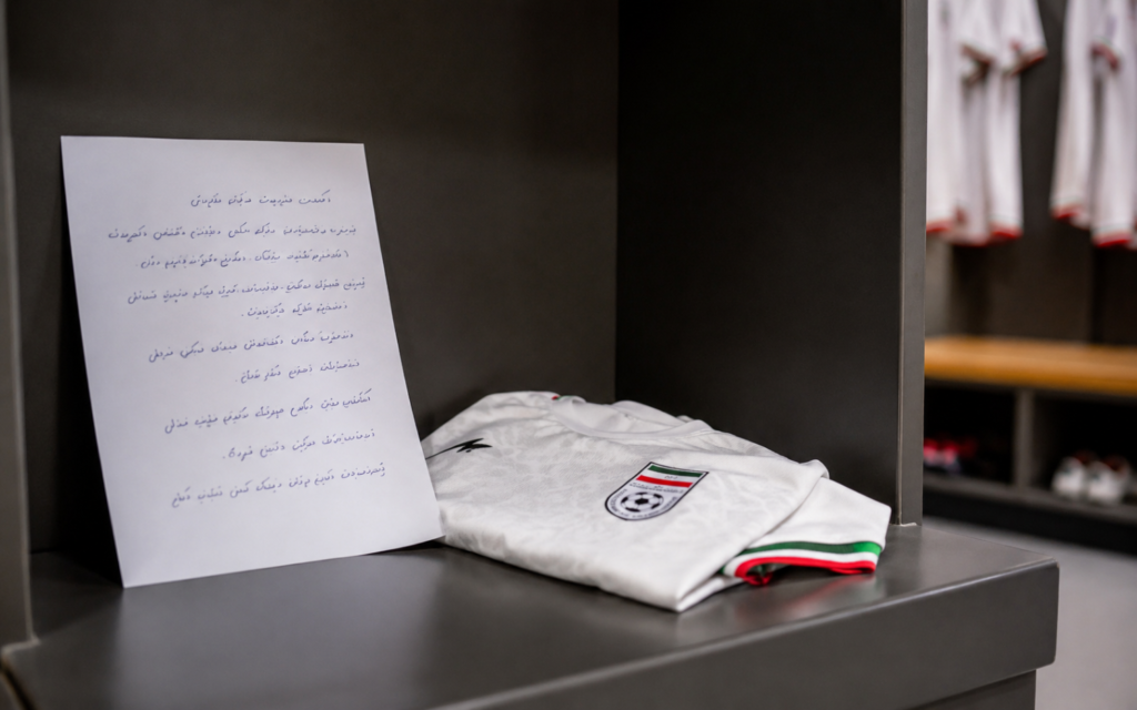 Iran Leave Message of Peace After World Cup Draw With Belgium