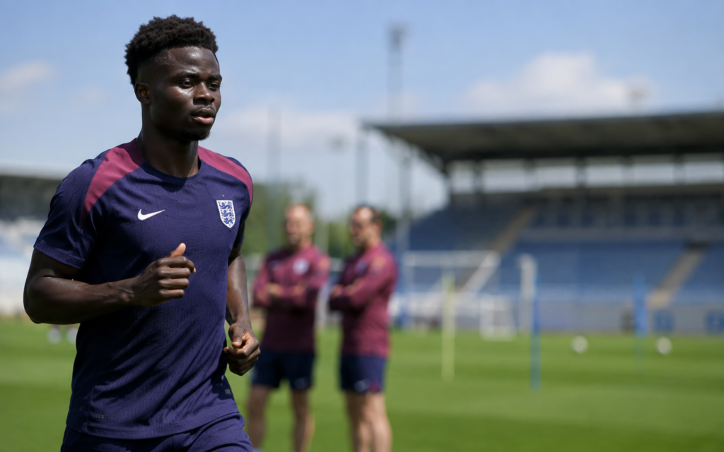 Thomas Tuchel Urges Patience with Saka as England Set Sights on World Cup Glory