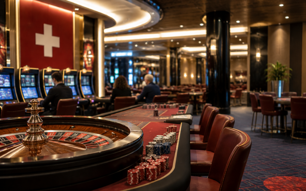 Swiss Gambling Market Contracts as Turnover Falls Below CHF4bn in 2025