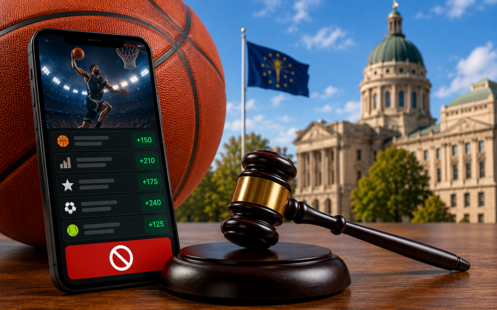 Indiana Weighs Ban on College Athlete Prop Bets Following NCAA Push