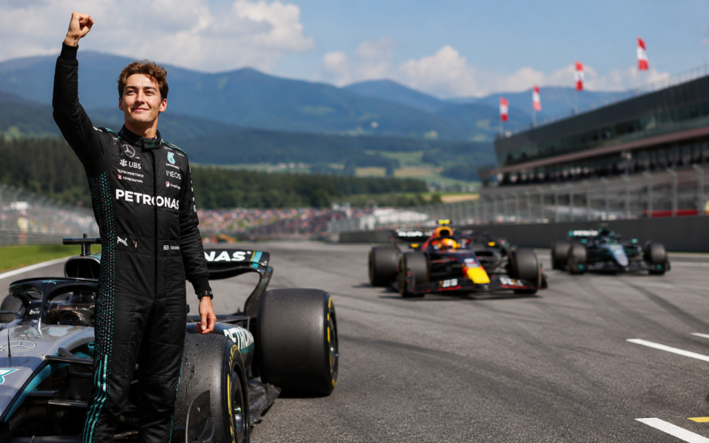 Russell Fends Off Verstappen to Seal Austrian Grand Prix Victory