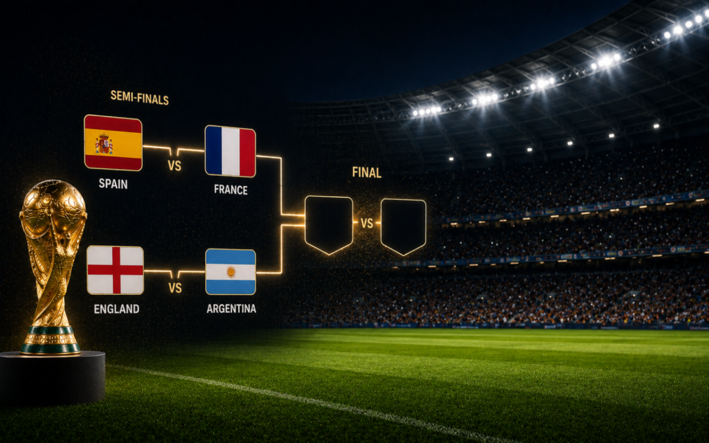 World Cup Draw Shake-Up Delivers Dream Semi-Final Line-Up