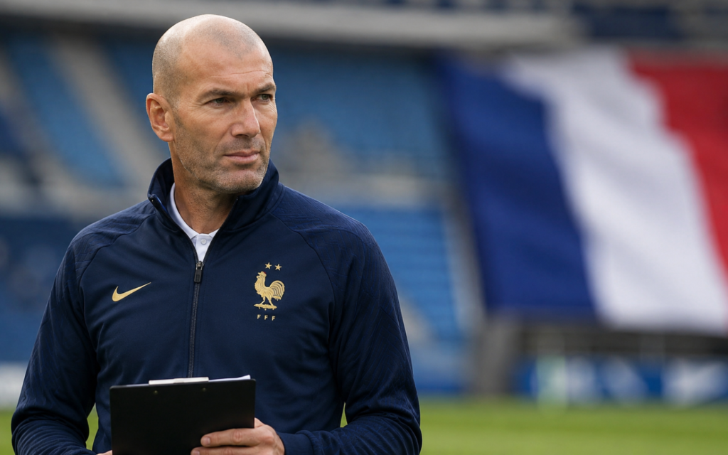 Zidane Takes Charge of France as Deschamps Era Comes to an End