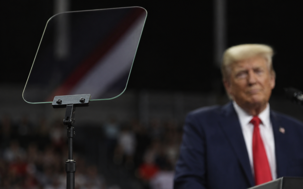 Trump Teleprompter Operator Exits White House as Kalshi Betting Investigation Deepens