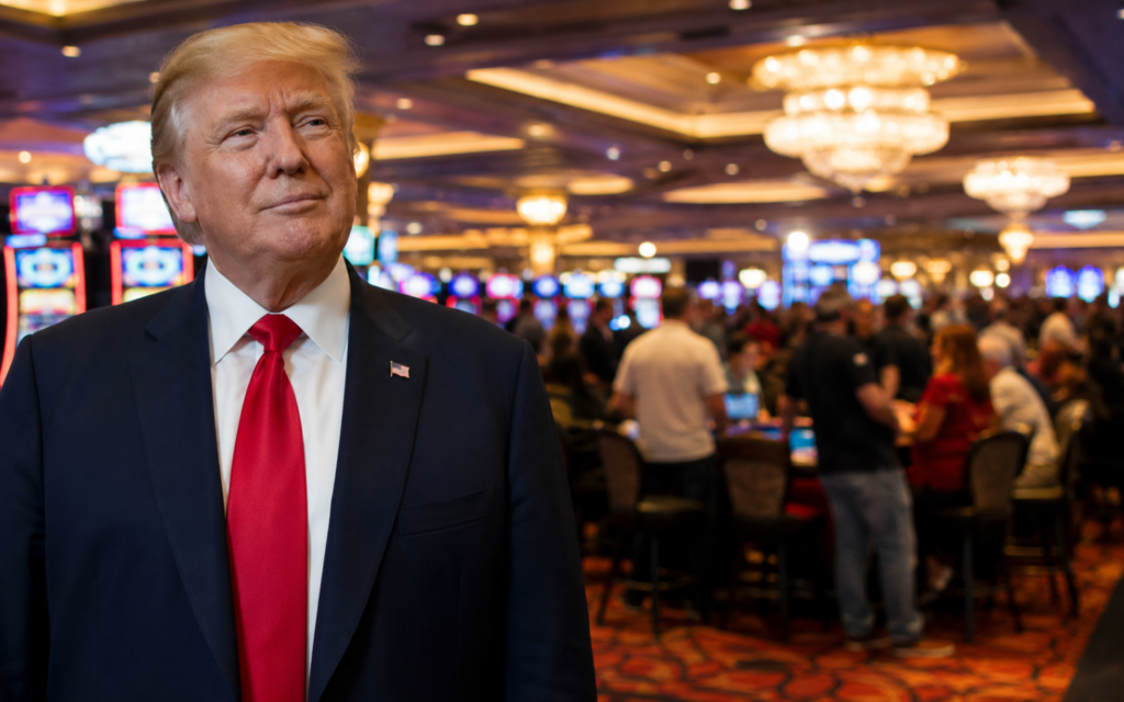 Trump Uses Las Vegas Visit to Promote Tax Agenda as Casino Industry Faces Tourism and Tariff Pressures