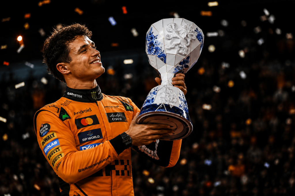 Norris Outsmarts Mercedes to Win Chaotic Dutch Grand Prix