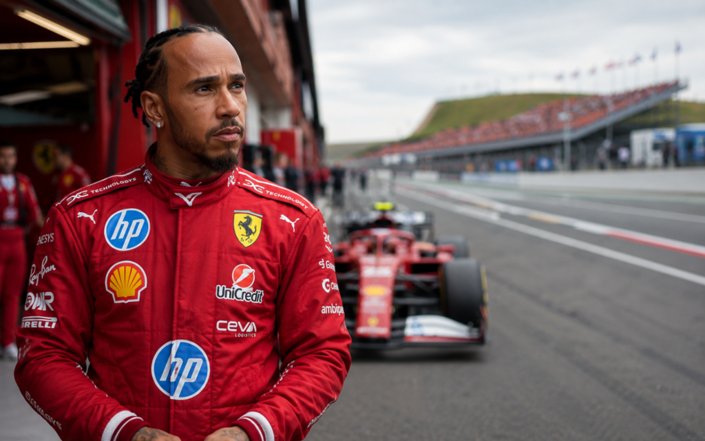 Hamilton Questions Ferrari Strategy After Zandvoort Delay Costs Valuable Time