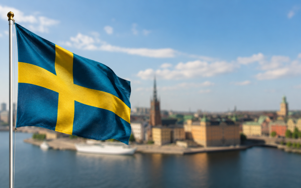 Sweden’s Licensed Gambling Market Grows 5.1% as Online Revenue Leads Q2 Gains