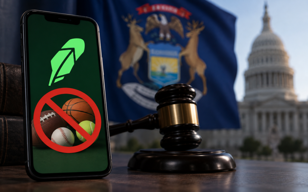 Robinhood Halts Sports Event Contracts in Michigan as Legal Fight Continues