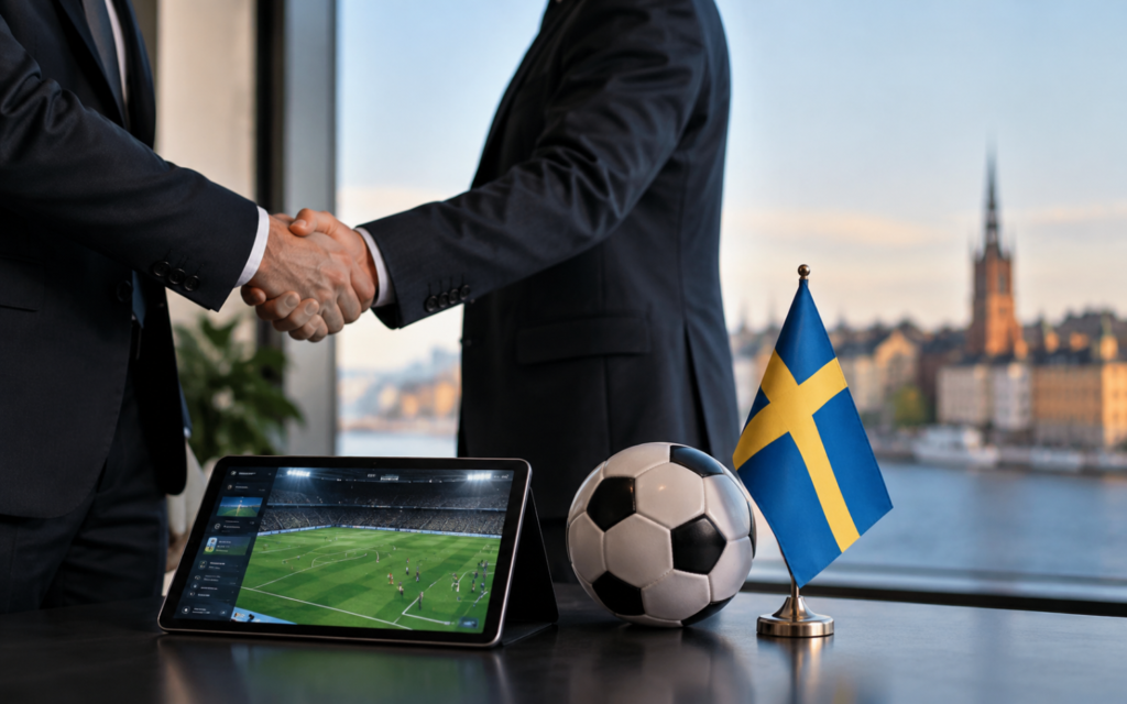 Sports betting, agreement, Sweden
