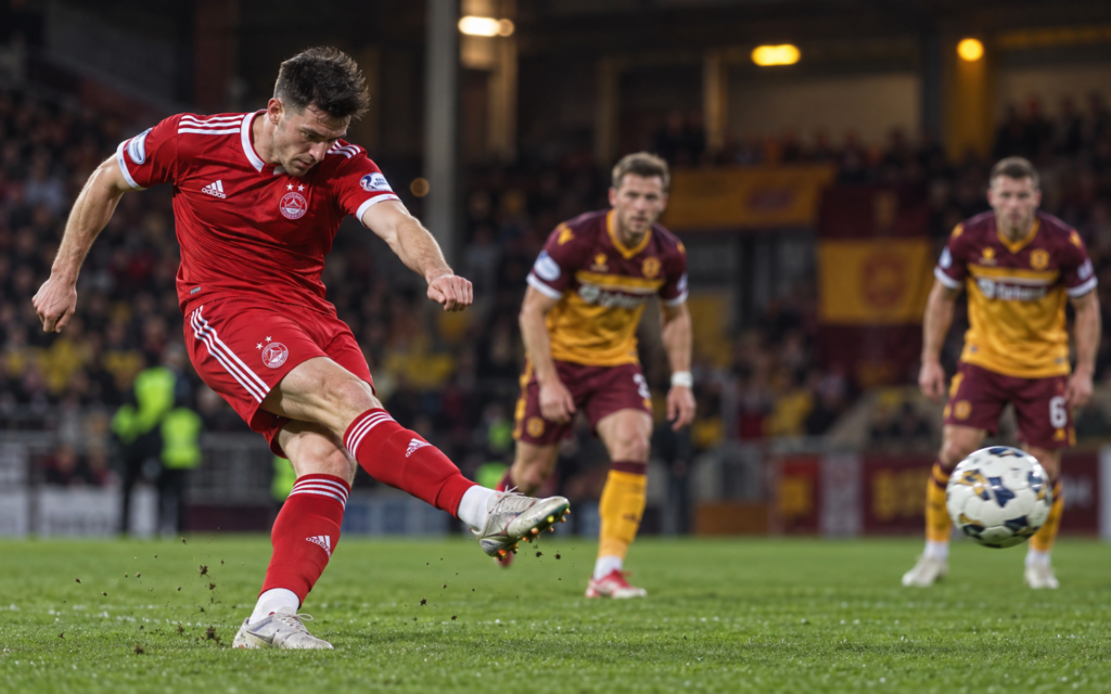Aberdeen, Motherwell, football, sport