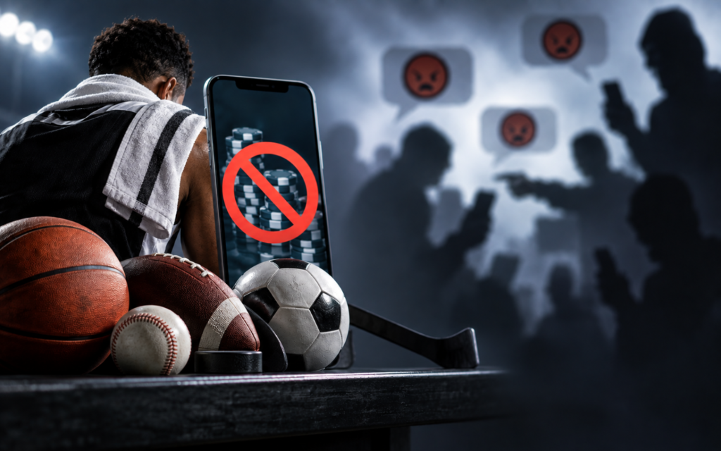 Sport, betting ban, harassment