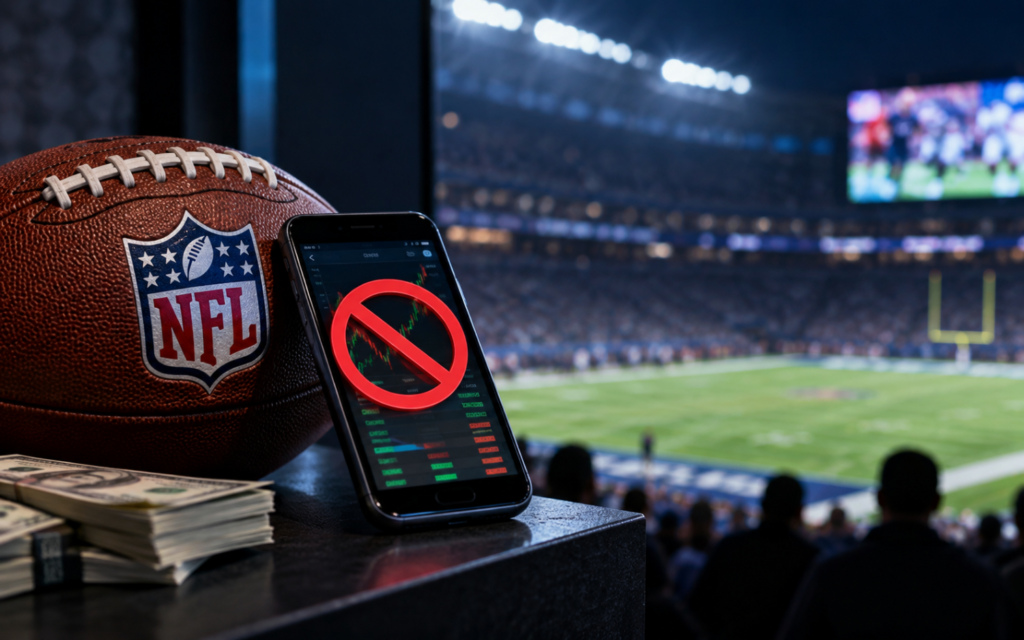 NFL Keeps Prediction Markets Out of Game-Day Ads as Approval Rules Stay Private