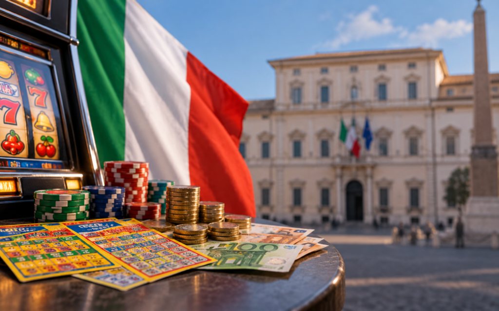 Gambling, finance, Italy