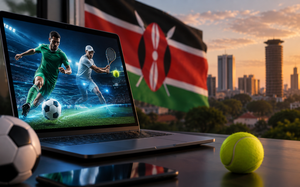 Kenya, sports betting, football, tennis