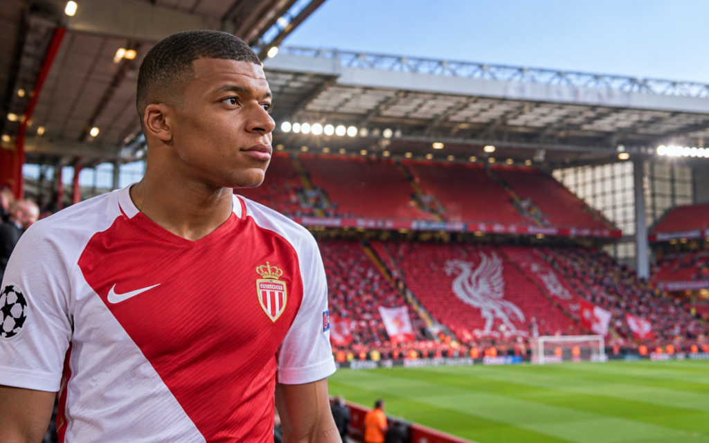Kylian Mbappé, Liverpool, football, sport
