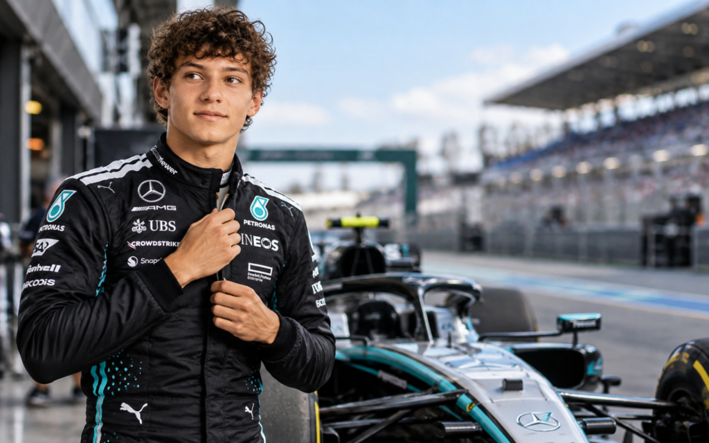 Kimi Antonelli, Mercedes, F1, sport