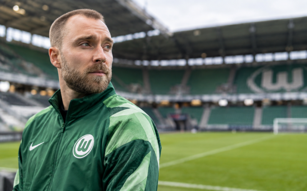 Christian Eriksen, Wolfsburg, football, sport