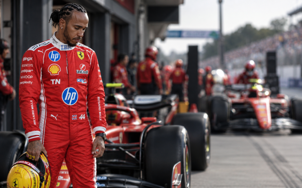 Hamilton Says Ferrari Title Priority Call Has Come Too Late After Monza Setback