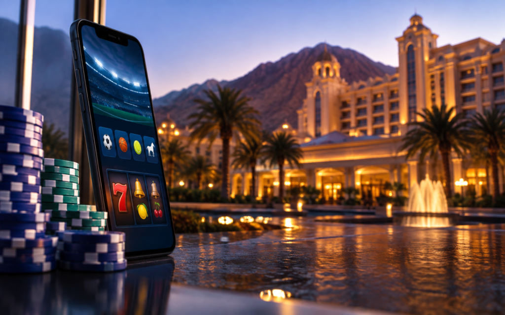 Sports betting, chips, resort
