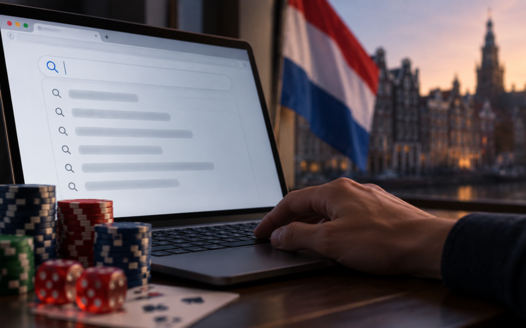 Google search, gambling, Netherlands
