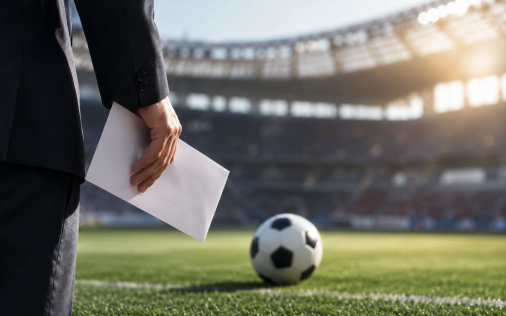 Businessman, football