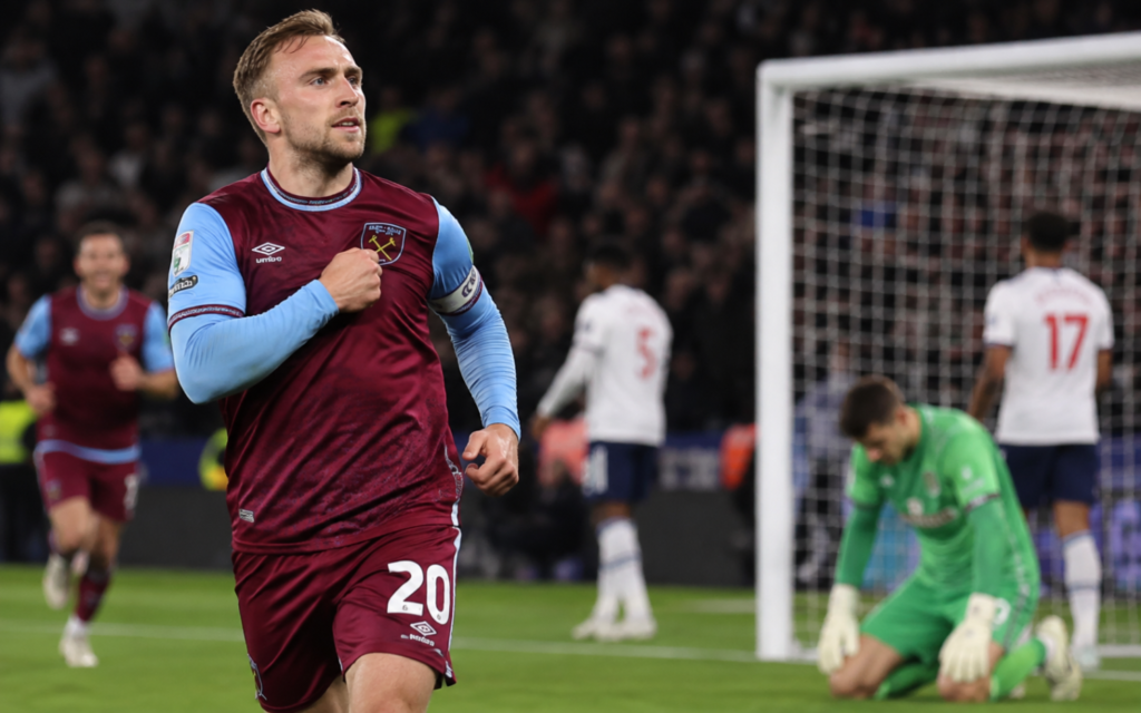 Bowen Double Sends West Ham Top After Late Bolton Goalkeeping Error
