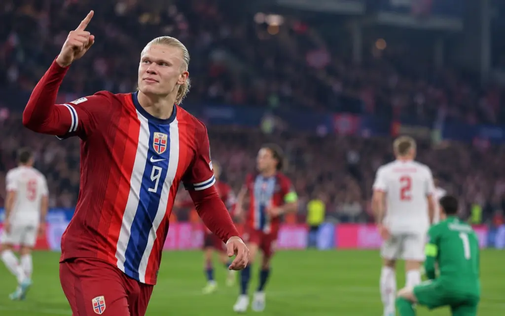Erling Haaland, Norway, Denmark, football, sport