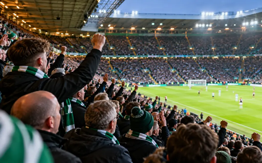 Scottish fans, football, sport