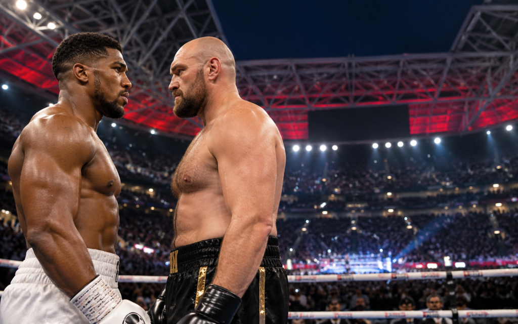 Anthony Joshua, Tyson Fury, boxing, sport