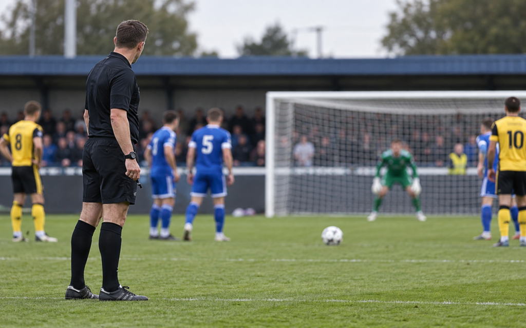 Referee, football, sport