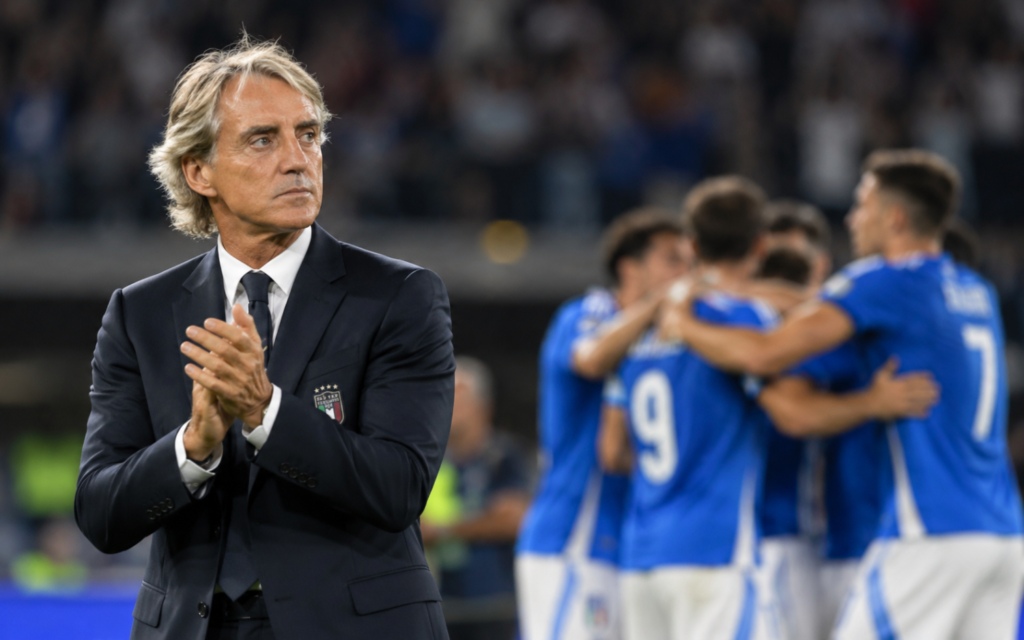 Mancini Claims First Win Back as Italy Sweep Aside Turkey
