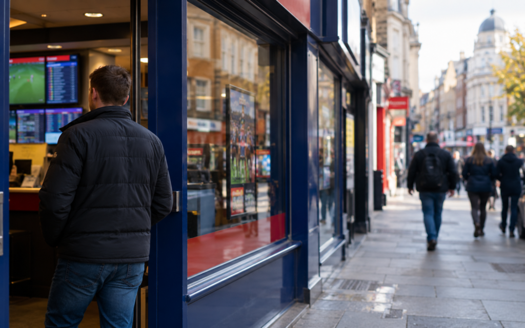 Betting shop, UK