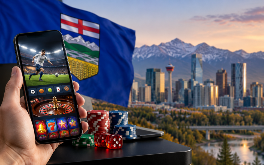 Sports betting, Alberta, Canada