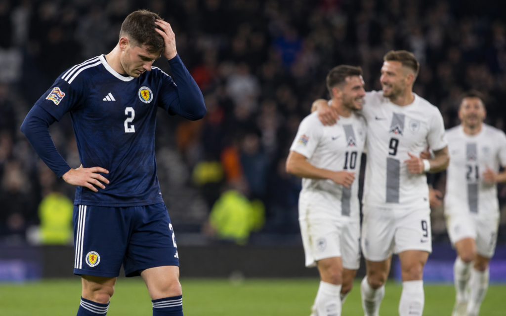 Scotland, Slovenia, football, sport