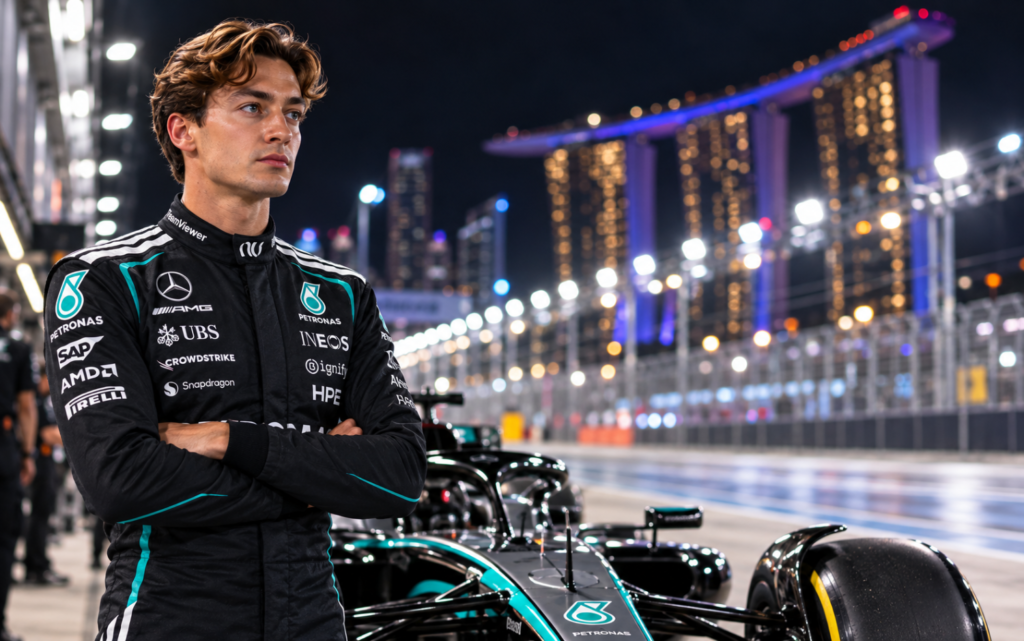 George Russell, Mercedes, F1, sport