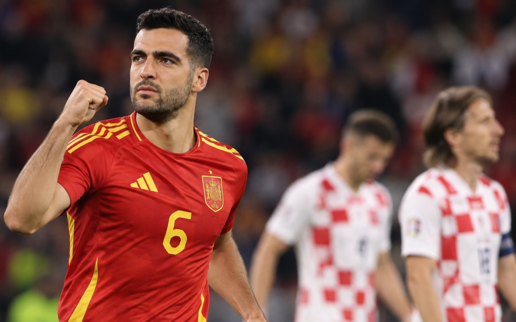 Mikel Merino, Spain, Croatia, football, sport