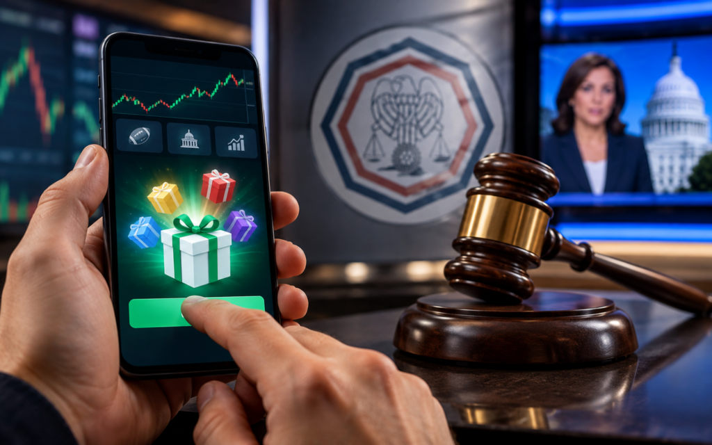 Bonus/Prize, CFTC, legal, USA, prediction markets