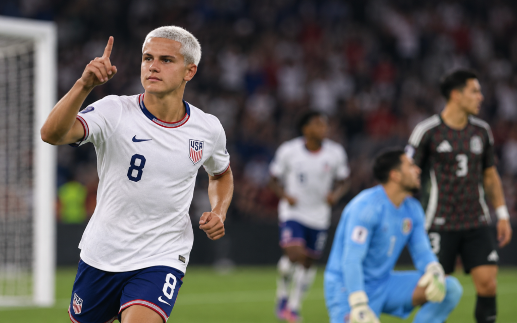 Cavan Sullivan, USA, Mexico, football, sport